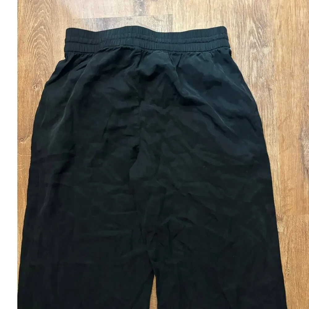 NWOT Everlane The Wide-Leg Pant in Butterlite Black Size Small - Picture 8 of 9